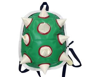 ZHYPFF Green Turtle Thorn Backpack Cosplay Costume Accessories Props Casual Laptop Backpack