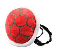 ZHYPFF Turtle Backpack Turtle Shell Backpack Cosplay Costume Accessories Props Soft Plush Cartoon Toy 11.4 inches, Red, S, Cartoon, KKXH98288