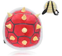 ZHYPFF Turtle Backpack Turtle Shell Backpack Cosplay Costume Accessories Props Soft Plush Cartoon Toy 11.4 inches, Red-2, S, Cartoon