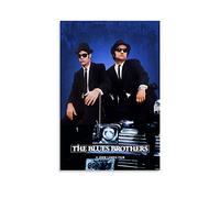 ZHYU Movie Poster The Blues Brothers Poster Decorative Painting Canvas Wall Art Living Room Posters Bedroom Painting 16x24inch(40x60cm)