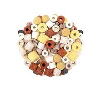 ZHYUAN 420 g x 2 pieces 10-in-1 aquarium filter media, aquarium ring, aquatic plants, aquarium ceramic rings, ceramic filter rings, organic balls, aquarium filter media, ceramic rings filter material