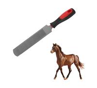 ZHYUAN Blacksmith Tool, Blacksmith Hoof Trim Tool, Hoof Rasp for Horses, Double-Sided Hoof Rasp, Double-Sided Horse Hoof Rasp Knife, 8 Inch Horse Hoof Care, Professional Farrier Tools