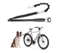 ZHYUAN Hands-Free Dog Bicycle, Exercise Lead, Bicycle Dog Lead Safe, Bicycle Lead for Dogs, Removable, Equipped with Hexagonal Mounting Key and Rubber Seal