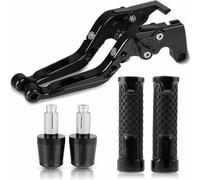 zhyubnd Grip Kit Motorcycle Handlebar Grips HandbrakeAdjustable Brake Clutch Lever for Yamaha Xmax X-MAX 125 / ABS 2014 2015 2016 2017 2018