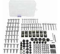 zhyubnd Motorbike Stainless Steel Full Sets Fairing Bolts Kits for Honda CBR650R CB650R CBR650F CB650F CBR 650R/650F CB 650R/650F Screws Nuts Clips Accessories