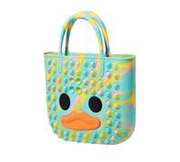 ZHYX Pop Fidget Shoulder Bags, Pop Sensory Fidget Toy Bag, Push Bubble Pop It Fidget Toys, Bubble Handbag Sensory Toy, Stress Relief and Anti Anxiety Toy,B