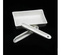 ZHYYUTN 5 pieces, 10 pieces laboratory ceramic crucible cup ship sample holder(Long 72mm 10pcs)