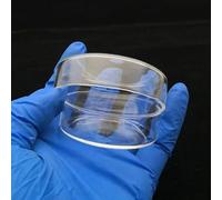 ZHYYUTN Laboratory 35mm to 200mm Borosilicate Glass Petri Dishes Cell Sterile Culture Dish Lab Supplies(120mm 1pcs)