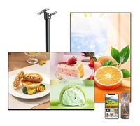 ZHZWwansuGE 32/43/50/55″ Commercial Lcd Monitor, Hanging Digital Signage Display, Frameless Ultra-Thin, Smart Split Screen, 2K Android Operating System, 1+8GB, Wi-Fi, HDMI, USB, RJ45 55in