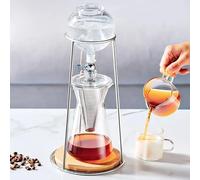 ZHZWwansuGE Iced Cold Brew Coffee Dripper, Cold Brew Coffee Machine, Iced Coffee Maker, Cold Drip Coffee Pot, 400ml Capacity, Reusable, For Home, Coffee Shop, Office Use A