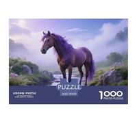 Zi Xing, 1000-piece Puzzle, Leisure And Mental Challenge in One, Perfect for Collectors Or Art Lovers, Suitable for Ages 10+, Horse, 70x50cm/1000pcs