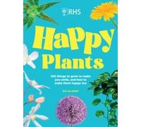 Zia Allaway RHS Happy Plants Hardback Book Zia Allaway Multicolor