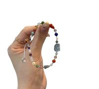 ZIAFRPN Candy color Cute Colorful Key Chains Beaded Bohemian Beads Bracelet Beaded Hand Rope Fashion Jewelry Women Bracelets