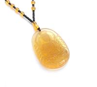 ZIAFRPN Casual Necklace Pendant Thousand-Hand Guanyin Statue Pendant Eight Guardian Saints Beaded Necklace Men's and Women's Amulet Jewelry Jewellery