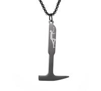 ZIAFRPN Casual Necklace Pendant Tool Hammer Necklace Pendant Rock Climbing Enthusiast Sports Necklace Graduation Season Inspirational Jewelry Jewellery