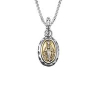 ZIAFRPN Catholic Round Pendant Necklace for Men and Women Religious Prayer Amulets Jewelry Gifts congratulations gifts