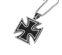 ZIAFRPN Christian Templar Cross Pendant Necklace for Men and Women Personalized Charm Amulet Jewelry Gift congratulations gifts