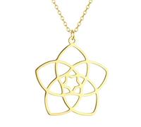 ZIAFRPN Elegant Venus Flower Women's Vintage Eternal Love Ethnic Gift Jewelry