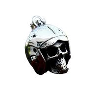 ZIAFRPN fashion Design Vintage Skull Roman Helmet Mask Knight Warrior Pendant Necklaces For Men Boys Fashion Gifts prezzie