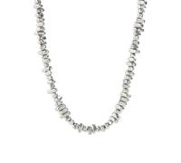 ZIAFRPN fashion Irregular CCB Beads Chains Short Choker Necklace for Men Trendy Beaded Chains Collar on the Neck Fashion Male Gifts prezzie