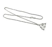 ZIAFRPN fashion Knot Amulet Irish Knot Pendant Necklaces Scandinavian Circle Statement For Men