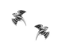 ZIAFRPN gothic necklace Vintage Creative Flying Dragon Earrings For Women Fashion Punk Wings Dragon Stud Earring Party Jewelry congratulations gifts