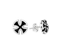 ZIAFRPN gothic necklace Vintage German World War II Iron Cross Earrings Punk Cyclist 316L Earrings For Men Women Fashion Jewelry Gifts congratulations gifts