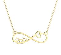 ZIAFRPN Infinity Eight Character with Heart Eternal Gift Jewelry