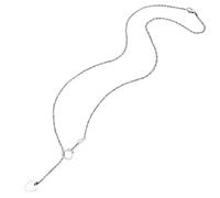 ZIAFRPN Literary autumn niche light luxury ECG stethoscope necklace women's ins style violin Jewelry