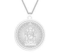ZIAFRPN Male ganesha coin medallion Fashionable Jewelry