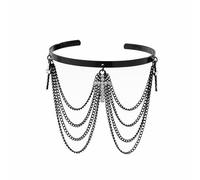 ZIAFRPN Men's and women's jewelry Simple and versatile adjustable open hand-decorated cross tassel chain armband women Wedding