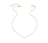 ZIAFRPN Men's necklace Cute Tiny Love Letter Necklace Women Fashion Choker Necklace Gold Color Party Wedding Collares Jewelry Gifts fashion