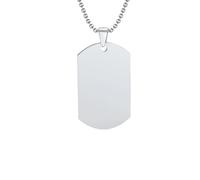 ZIAFRPN Men's necklace Personalized Dog Tag Necklaces for Men,Engraved Military Dog Tags Customize with Your Words Valentine’s Birthday Gift fashion