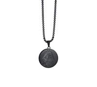 ZIAFRPN Men's necklace Saint opher Necklace St Protect Us the Arch Medals Inspirational Pendant Jewelry fashion