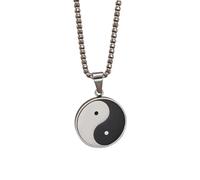 ZIAFRPN Necklace Ancient I Ching Bagua Tai Chi Pendant Necklace for Men and Women Pray for Good Luck Jewelry Ornament fashion
