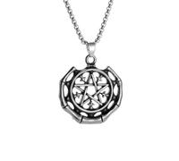 ZIAFRPN Necklace Celtic Pentacle Lucky Witch Pendant Necklace Men Women Fashion Irish Knot Amulet Vintage Jewelry Gift fashion