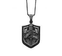 ZIAFRPN Necklace Mystic Vintage Knight Crusader Pendant for Men Creative Design Warrior Necklace Amulet Jewelry Gift fashion