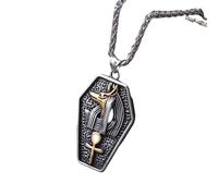 ZIAFRPN Never Fade Egyptian God Talisman Pendant Men Women Necklace Egypt God of Magic Wisdom Thoth Ibis-head Amulet Jewelry Gifts