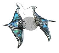 ZIAFRPN Personality Manta Ray Shaped Dangle Earrings for Women ly Designed Ocean Fish Earrings Dance Party Unique Ear Jewelry