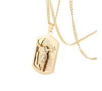 ZIAFRPN Religious Faith Bible Jesus Pendant Necklace Amulet Accessories Suitable for Men and Women As Blessing Jewelry congratulations gifts