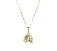 ZIAFRPN Unique Inverted Heart Pendant Stainless Steel Necklace For Women Korean Romantic Daily Wear Neck Chain Jewelry