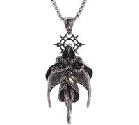 ZIAFRPN Vintage Gothic Style Twilight Psychic Pendant Necklace for Men Women Statement Alternative Rock Hip Hop Punk Jewelry congratulations gifts