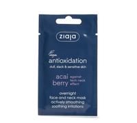 Ziaja Acai Berry Overnight Face & Neck Smoothing Mask 7ml in White Ziaja White 7ml