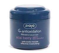 Ziaja Acai Berry Satin Body Mousse Moisturising 200ml in White