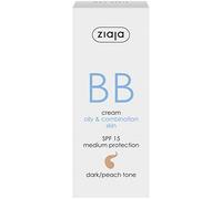 Ziaja Bb Cream For Oily & Combination Skin - Dark/Peach Tone 50 Ml