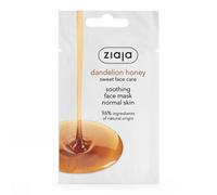 Ziaja Dandelion Honey Face Mask/Sachet 7ml in White Ziaja White 7ml