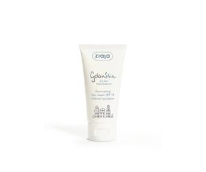 Ziaja Gdanskin Illuminating Day Cream SPF 15, 50 ml - Moisturising Protective Make-Up Base