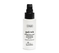 Ziaja Goat's Milk Ultralight Face Cream Spf 15 50Ml In White White