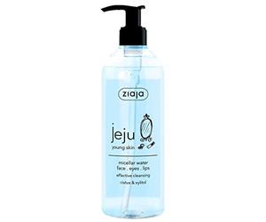 Ziaja Jeju Micellar Water Liquid Make Up Remover FRAGRANCE FREE 390ml Z00611