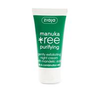 Ziaja Manuka Tree Exfoliating Night Cream 50ml in White Ziaja White 50ml